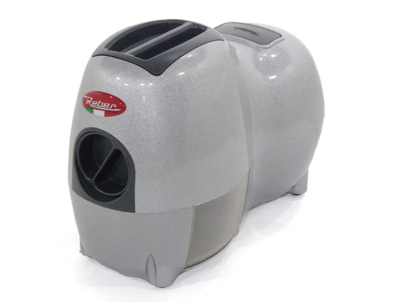 Reber Fido 9250 NS - Râpe électrique de table - Avec moteur de 140W - Silver