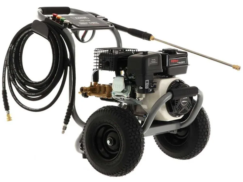 BlackStone B-PW 11/230 - Nettoyeur haute pression thermique - 228 bar - 678 l/h - Moteur DH225 - avec pompe Annovi & Reverberi