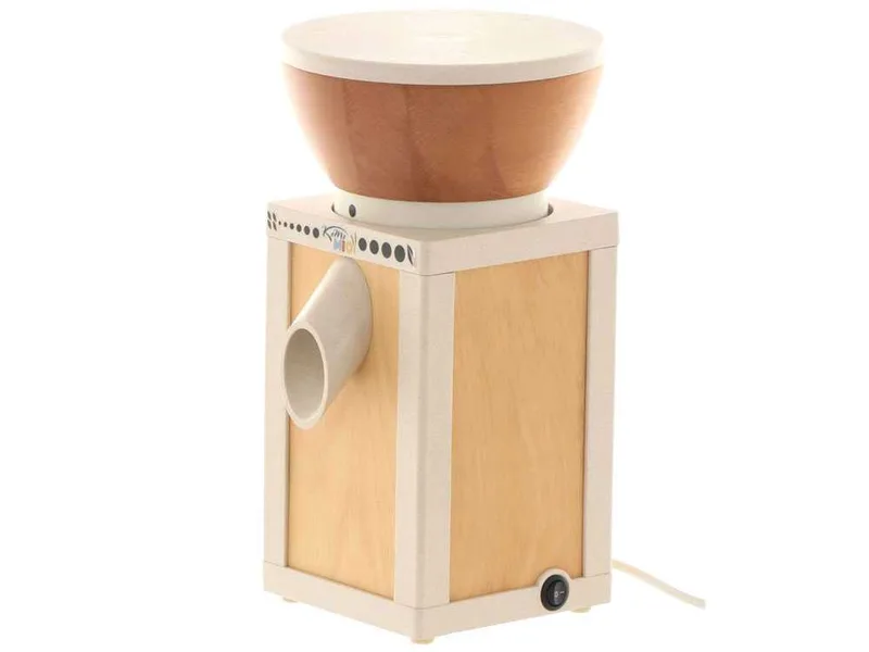 Komo KoMoMio Natur - Moulin à farine en hêtre avec meules en pierre - 360W
