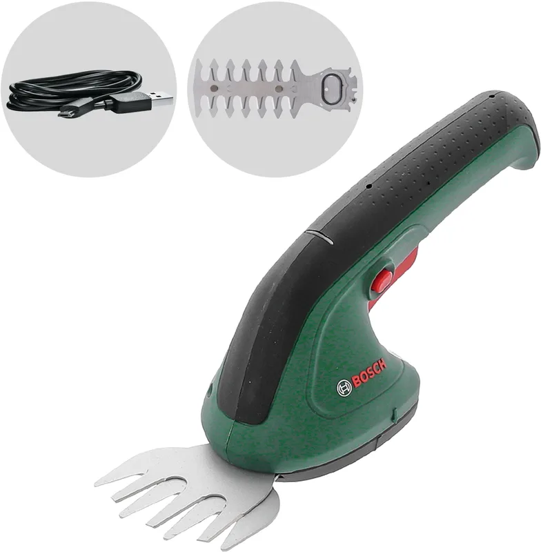 Bosch EasyShear - Cisaille à gazon avec batterie intégrée - 3,6 V 1,5 Ah