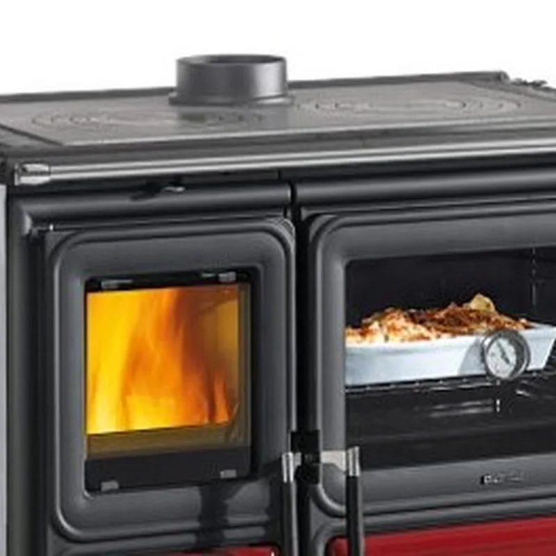 La Nordica MILLY.16 - Bordeaux rouge cuisinière à bois