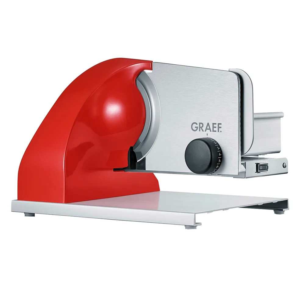 Graef SKS Line 900 Rouge - Trancheuse à pont avec lame de 190 mm