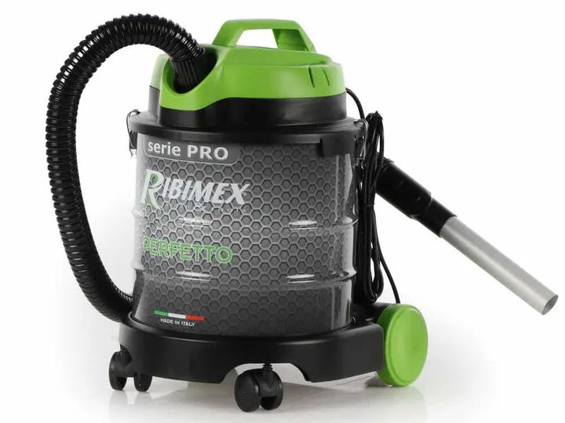Ribimex Perfetto 20 L - Aspirateur à cendres avec bidon - 1200 W