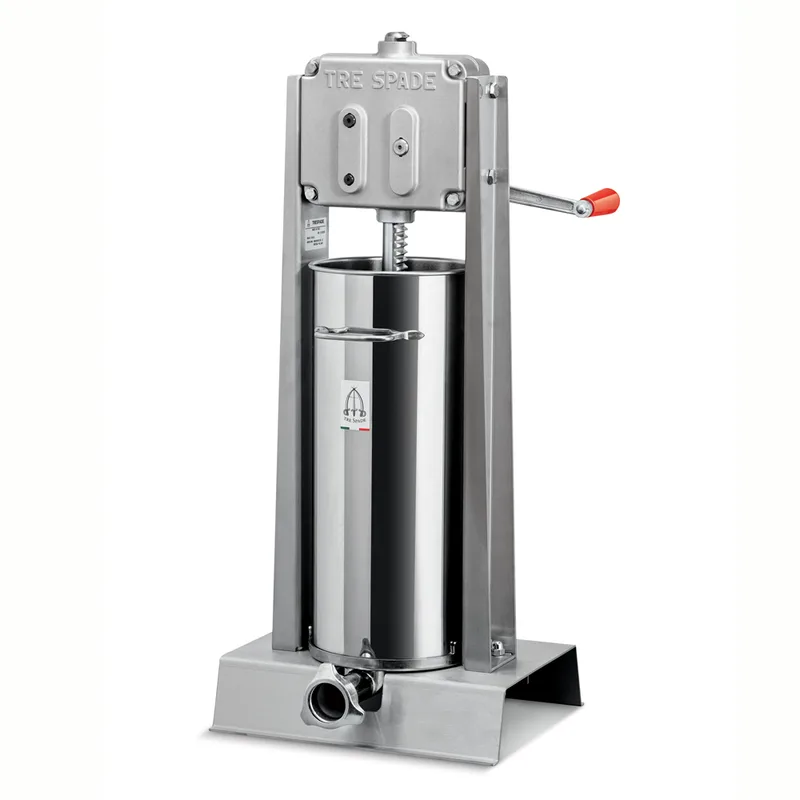 Tre Spade 15/V Deluxe - Poussoir à saucisse vertical manuel 15 kg - 2 vitesses