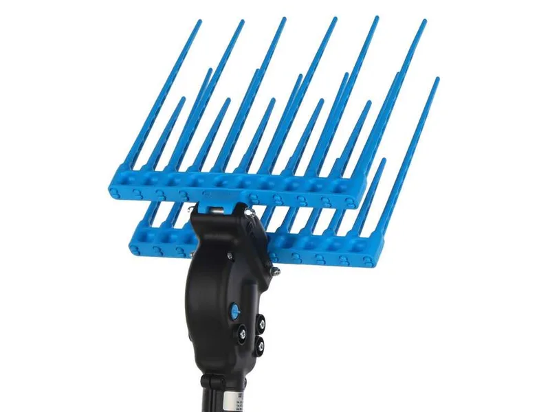 Campagnola Elektra - Perche en aluminium - 245 - 330 cm - Peigne vibreur électrique à batterie