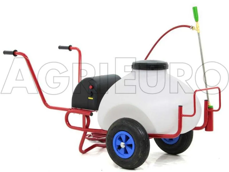 Pulvérisateur à batterie 12 V de 70 l PRO - Pompe de pulvérisateur électrique sur chariot