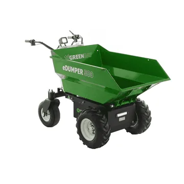 GREENBAY eDumper 500 - Brouette électrique à batterie - 48V 32Ah