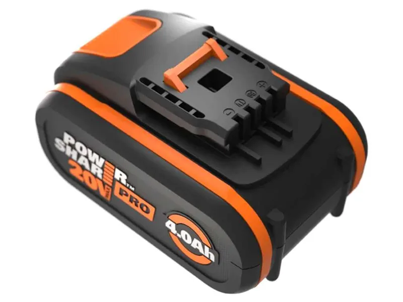 Worx WA3614 - Starter Kit batterie PRO 20V/4Ah + Chargeur de batterie rapide