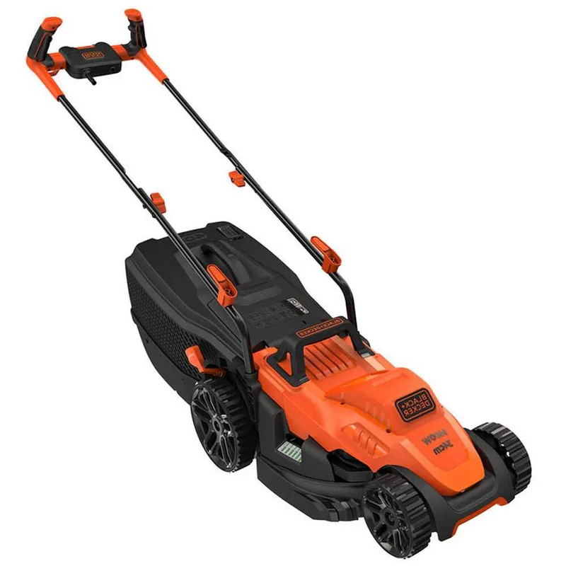 Black & Decker BEMW461BH-QS - Tondeuse à gazon électrique - 1400W - Coupe de 34 cm