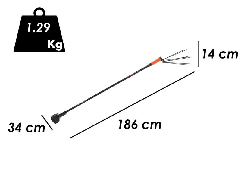 Jolly V34 - Peigne vibreur avec batterie au lithium - Perche fixe
