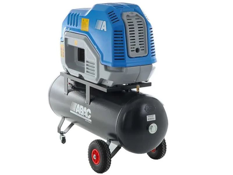 Abac SPINN D2.2 200W 10 400/50 - Compresseur rotatif à vis triphasé silencieux - Moteur 3 CV - 200 L