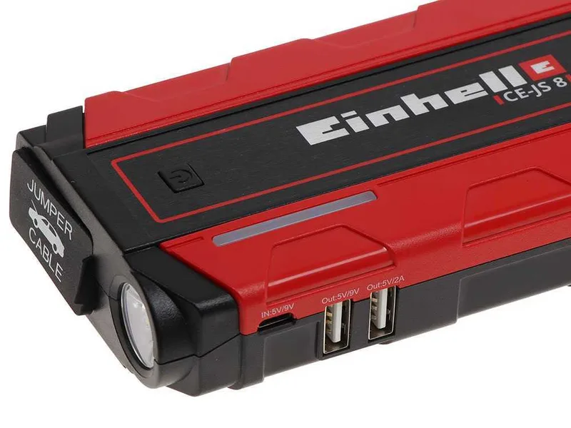 Einhell CE-JS 8 - Démarreur portable multifonction - démarreur de 12V - batterie externe