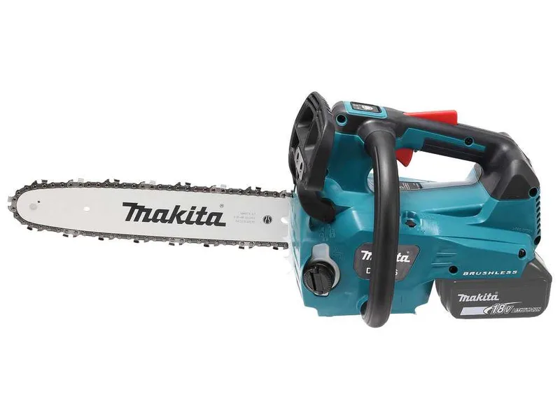 Makita DUC306Z - Tronçonneuse électrique à batterie - 2 x 18 V 5 Ah - Guide 30 cm