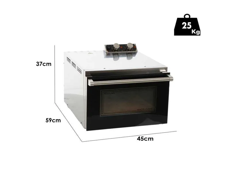 Macte Ovens NETTUNO - Four électrique à pizza - 2975 W