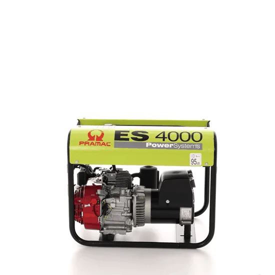 Pramac ES4000 - Groupe électrogène 3,1 kW - Courant Continu 2,6 kW monophasé