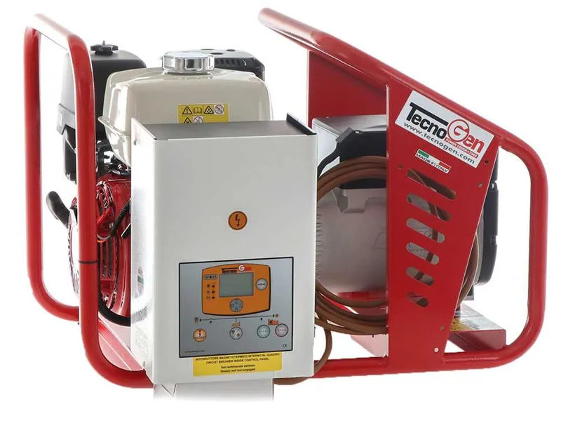 TecnoGen H8000 E/A - Groupe électrogène 5.8 kW monophasé - Continu 5.2 kW Monophasé + ATS