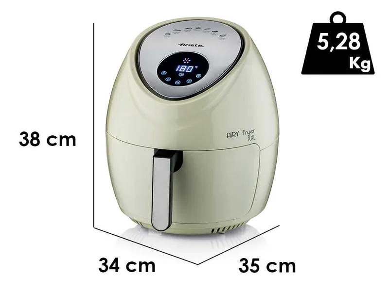 Ariete 4618/02 Airy Fryer XXL Beige - Friteuse à air chaud