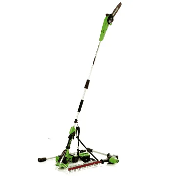 Greenworks GD40PSHK2 - Élagueuse - Taille-haie sur perche de rallonge - 2 x 2Ah 40V