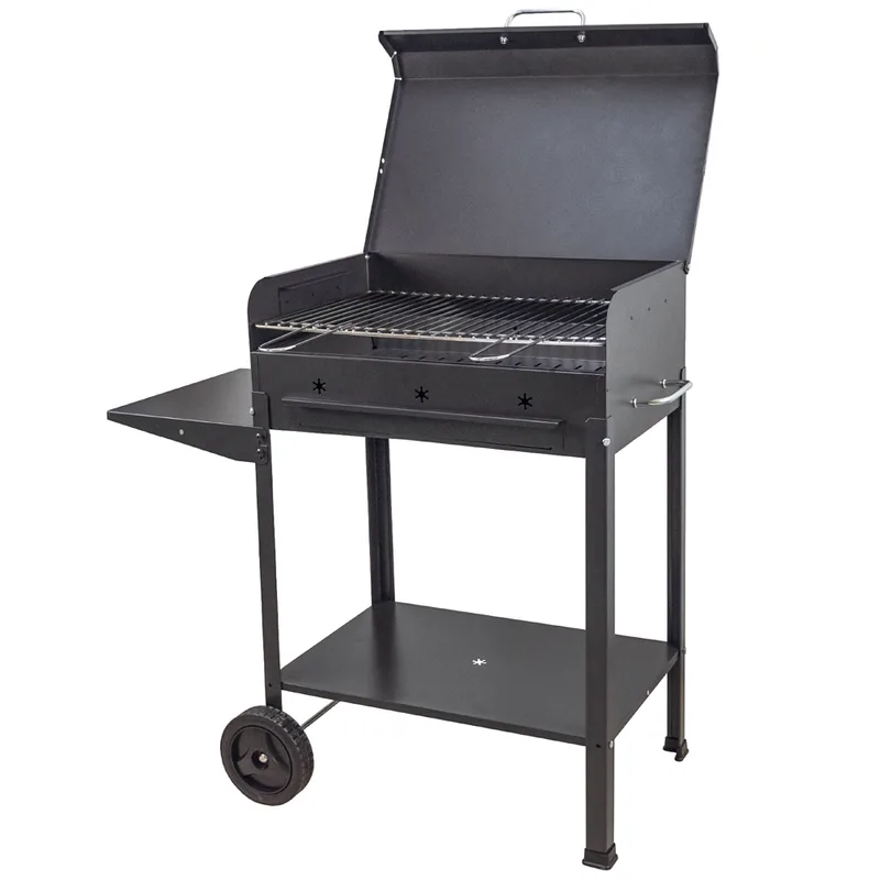 Mille Stella Small - Barbecue à charbon en fer artisanal - 47,5x37 cm