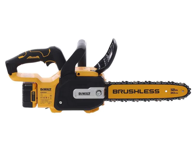 DeWalt DCMCS565P1-QW - Tronçonneuse à batterie compacte - 18 V 4 Ah - Guide de 30 cm