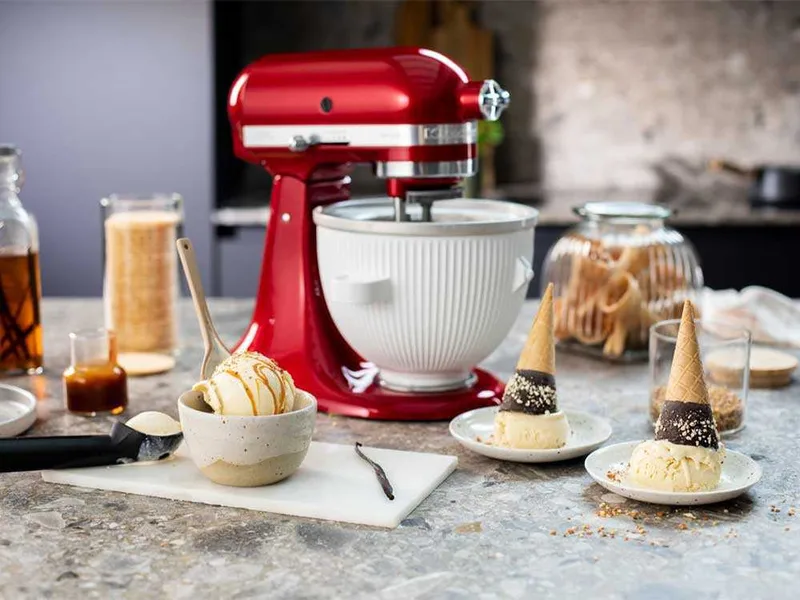 KitchenAid 5KSMICM - Machine à glace