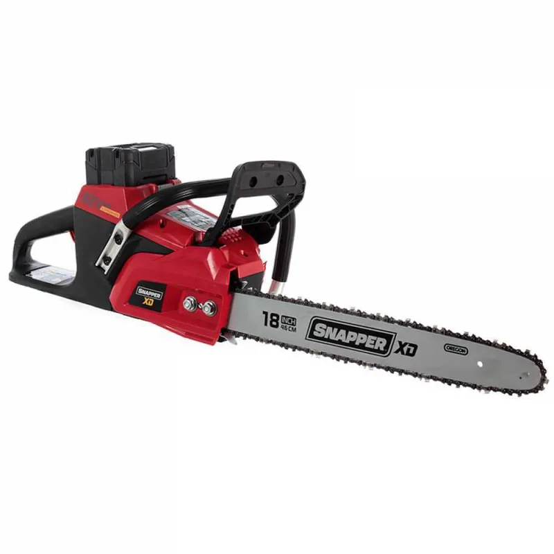 Snapper SXDCS82 - Tronçonneuse à batterie 82 V 4 Ah Briggs&Stratton - Guide de 46 cm