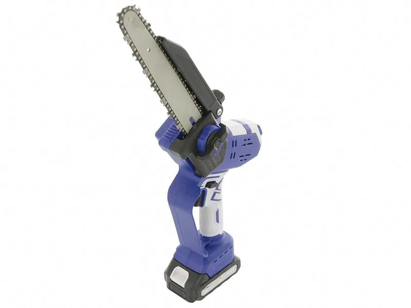 BullMach AION 20 - Élagueuse sur batterie + perche télescopique 130-200 cm - 2x21 V 2 Ah