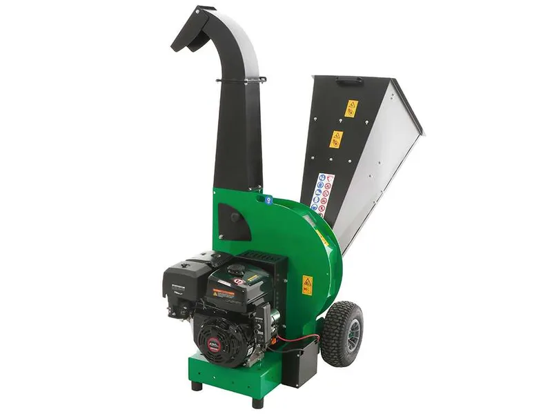 Seven Italy BIGCH420 - Broyeur de branches thermique - Moteur Loncin G420F - Démarrage électrique