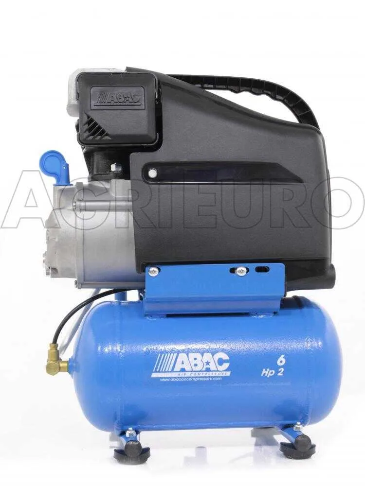 Abac start L20 - Compresseur d'air électrique portatif monophasé - Moteur 2 CV - 6 L