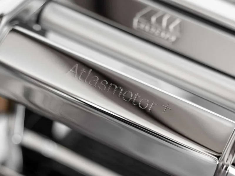 Marque Atlasmotor+ - Machine à pâtes électrique en acier chromé