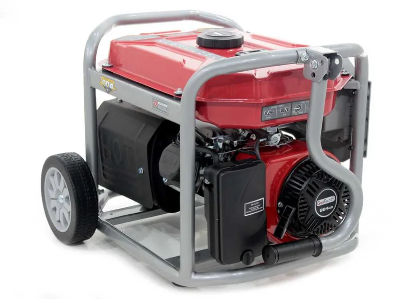 GeoTech Pro GGP 4000 - Groupe électrogène sur chariot avec AVR 3.6 kW - Continue 3.2 kw Monophasé