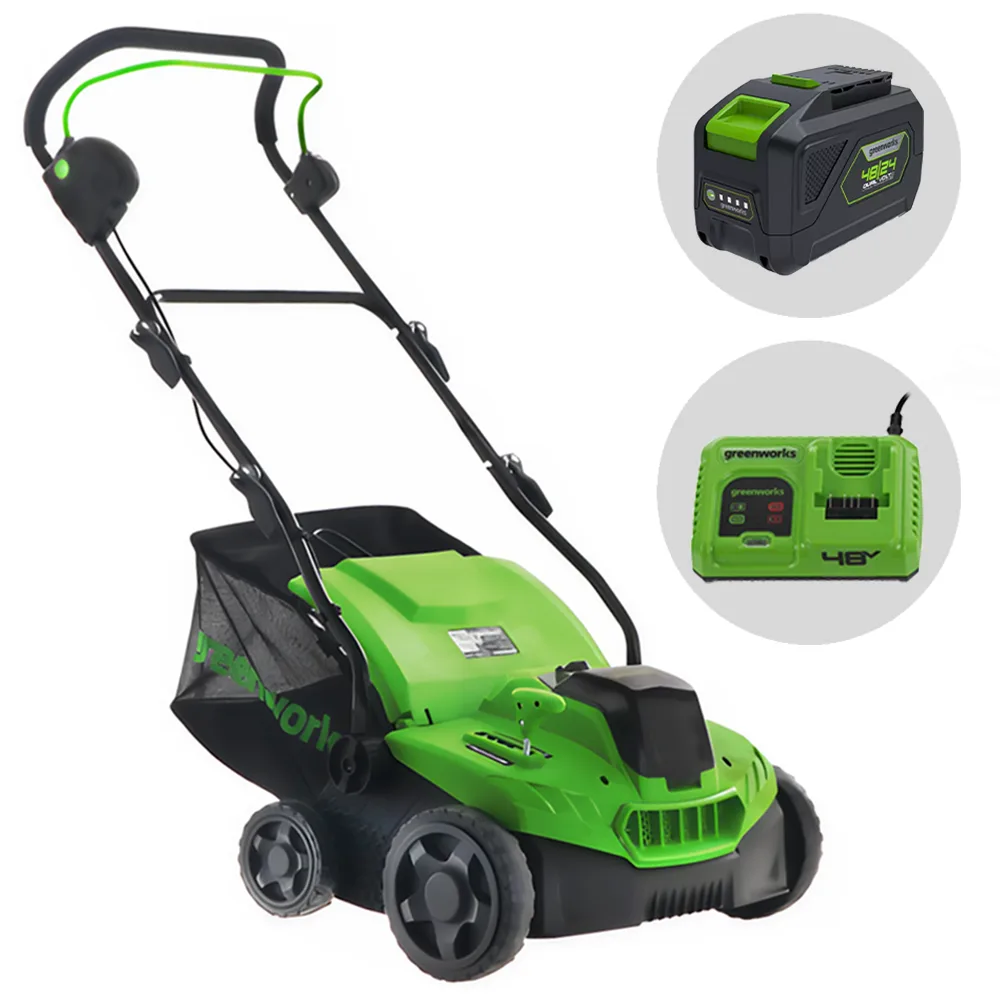 Greenworks GD48SC36 - Aérateur à batterie - 48V 5Ah