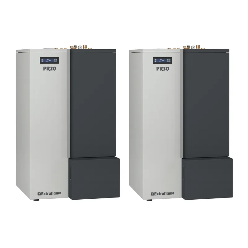 Extraflame Evolution Line PR30 Chaudière à granulés Acier Blanc-Gris