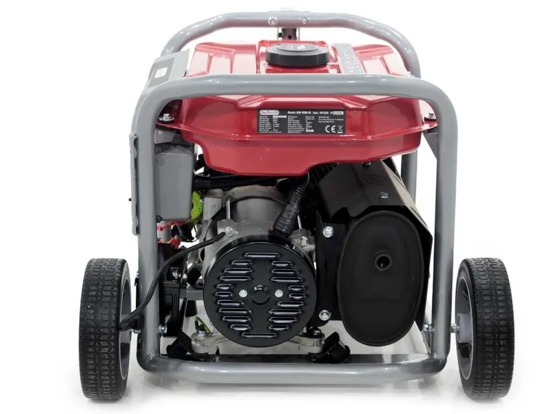 GeoTech Pro GGP 4000 ES - Groupe électrogène sur chariot avec AVR 3.6 KW - Continue 3.2 kw Monophasé