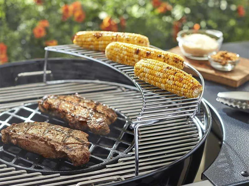 Grille chauffante pour barbecue à charbon Weber