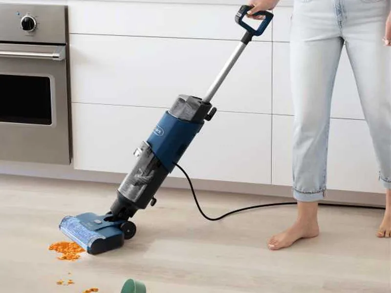 Shark HydroVac WD100EU - Nettoyeur de sols à batterie - 3 en 1 : lave et aspire
