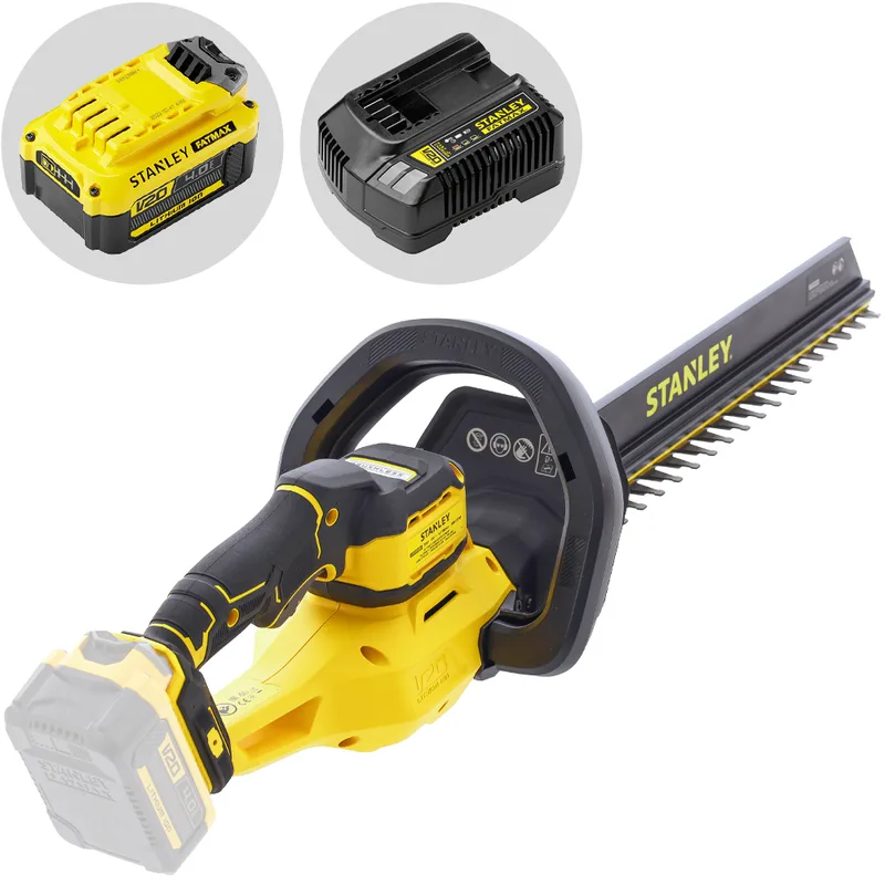 Stanley Fatmax STCHT8255M1-QW - Taille-haie sans fil - 18 V 4 Ah - Lame de 55 cm