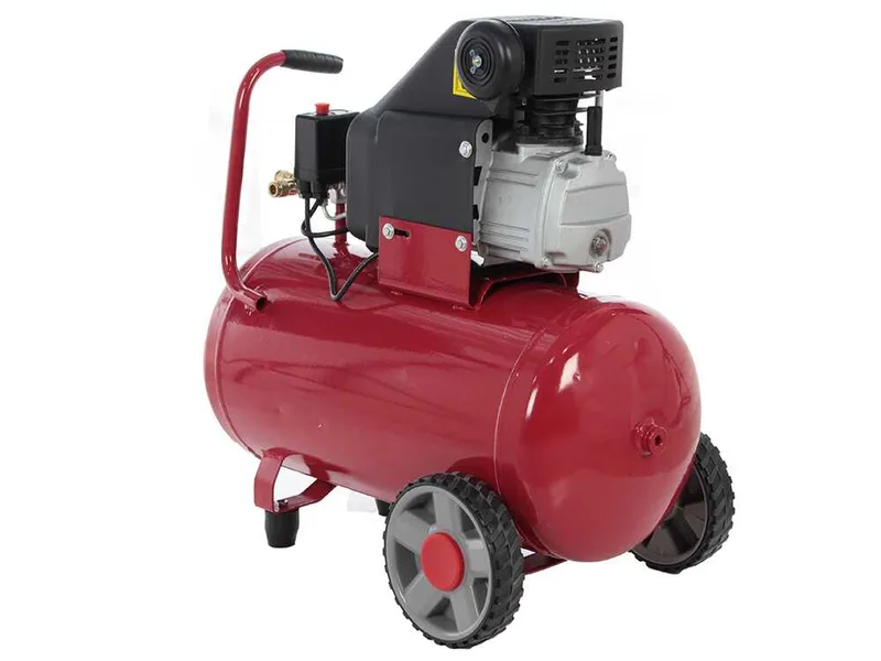 GeoTech AC 50.8.20 - Compresseur d'air électrique 50 L air comprimé - Moteur 2 CV