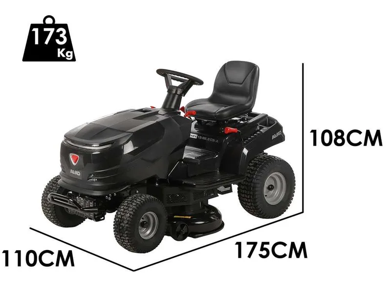 AL-KO Easy 13-92.6 CS-A - Tondeuse autoportée - Transmission à variation continue (CVT) - Éjection latérale