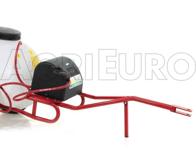 Timon de remorquage pour pompe de pulvérisation électrique sur chariot AgriEuro