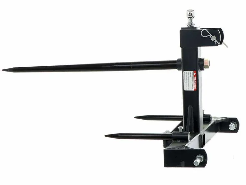 Blackstone B-BF 1000 - Fourche pour bottes - Attelage 3 points pour tracteur