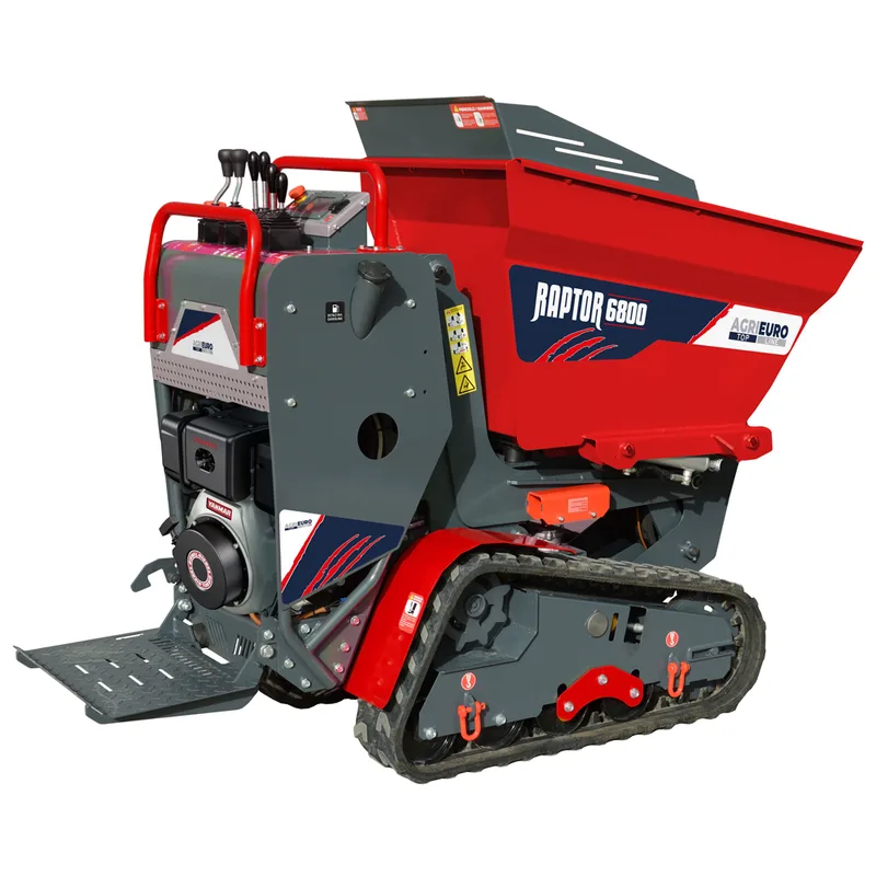 Brouette à moteur sur chenilles AgriEuro Top-Line RAPTOR 6800 YED - Yanmar L100E