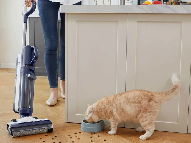 Tineco Floor One S5 Combo Plus - Nettoyeur de sols à batterie et aspirateur à main - 3 en 1 : lave, sèche et aspire