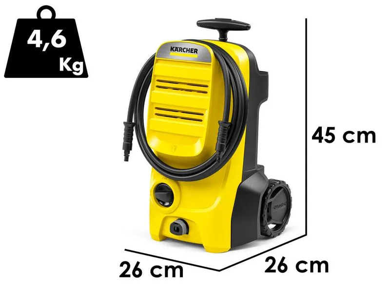 Karcher K4 Classic - Nettoyeur haute pression à eau froide - 130 bars - 420 L/h