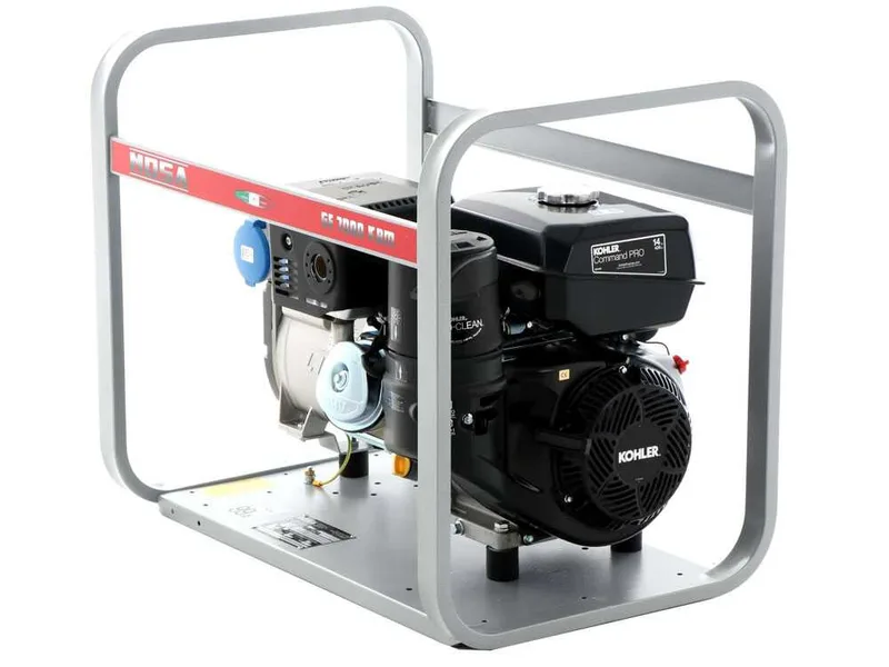 MOSA GE 7000 KBM AVR - Groupe électrogène à essence avec AVR 6.5 KW - Continue 5.4 kW monophasé - Moteur Kohler CP CH440