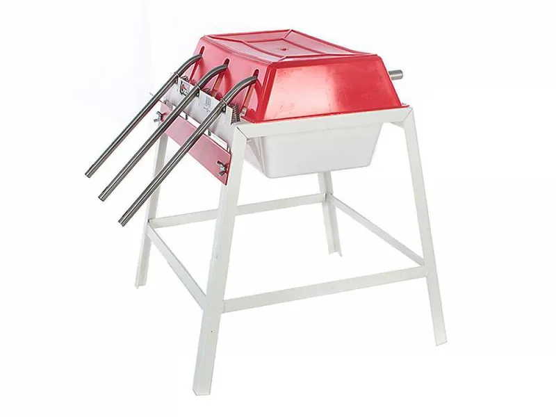 Grifo 3 robinets - Remplisseuse manuelle avec becs inox et réservoir en plastique