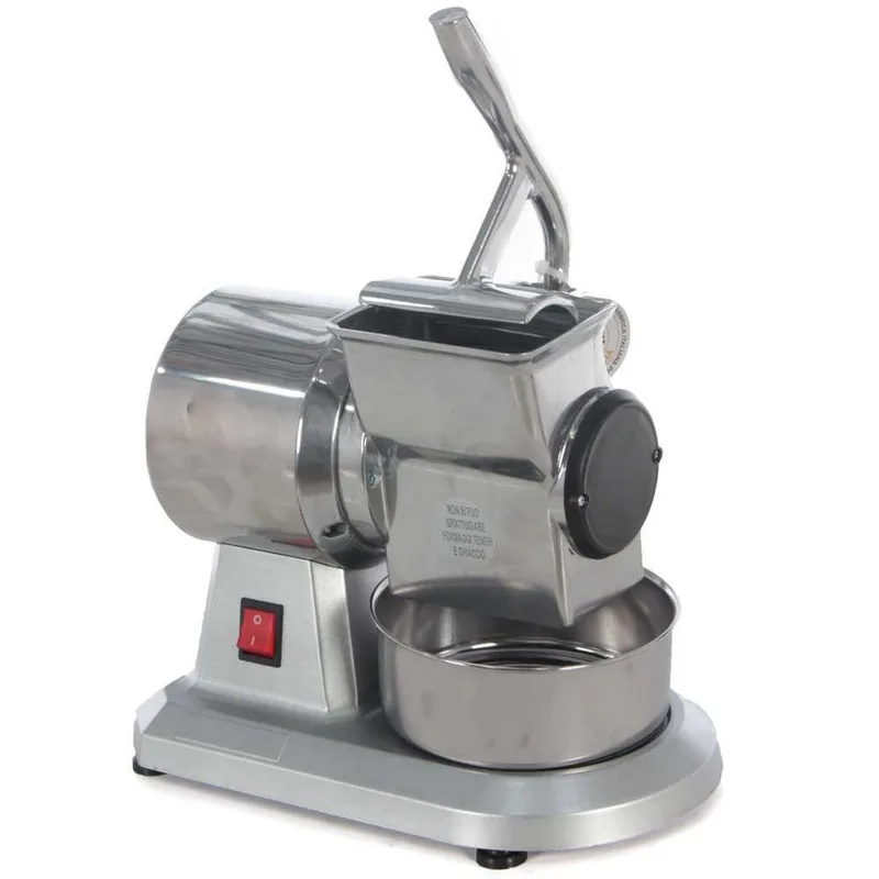 Agrieuro Top Line Basic Silver - Râpe électrique de table - en aluminium moulé sous pression - 250W