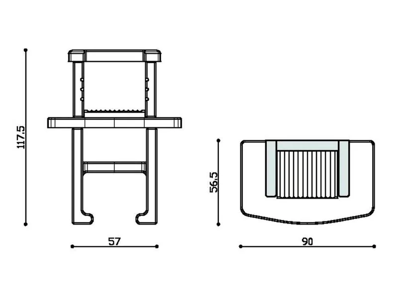 Linea VZ Toscana - Barbecue à bois et charbon en maçonnerie