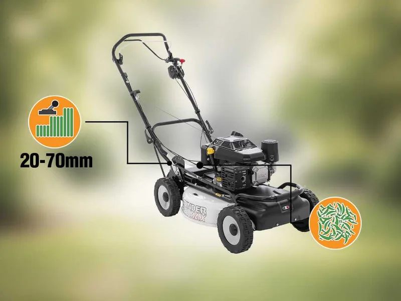 Marina Systems GRINDER Pro Max 60 VV - Tondeuse à gazon thermique tractée - Moteur Kohler CV224