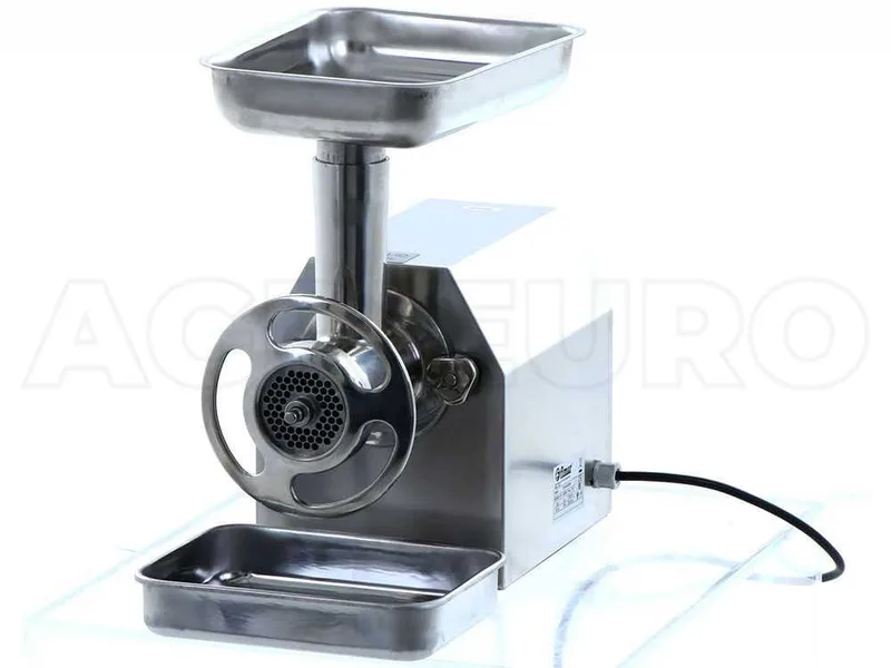 Fimar TC22C - Hachoir à viande électrique - 230 V - 1,5 CV - Groupe de hachage en INOX - Sans inverseur de marche